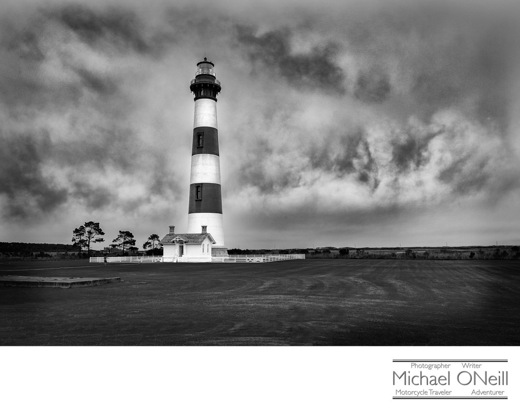 Outer Banks Lighthouse Motorcycle Travel Photographer and Writer Images