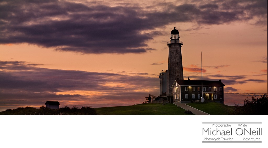 Montauk Lighthouse at Sunrise