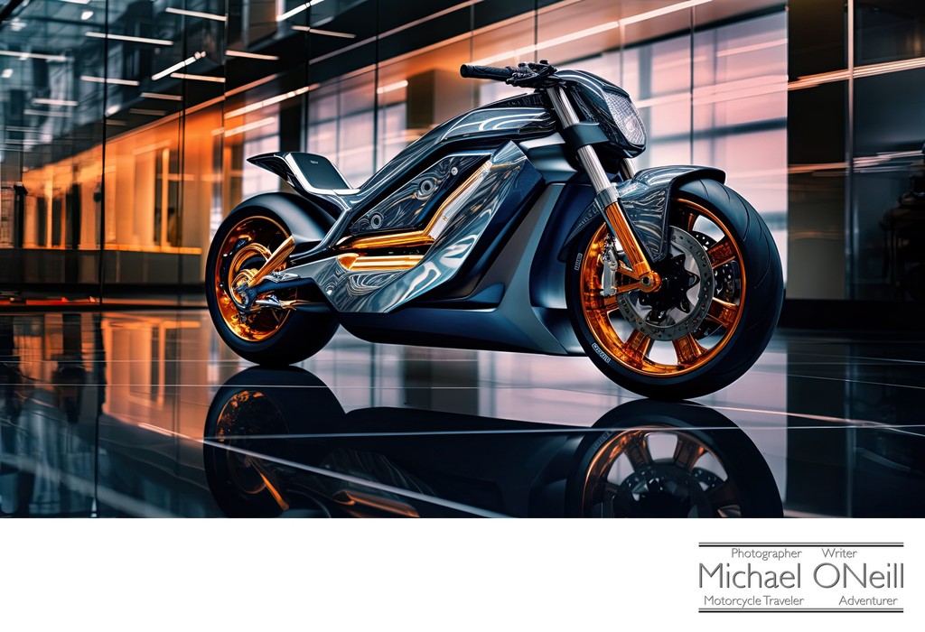 Concept Electric Motorcycle Of The Future Prototype