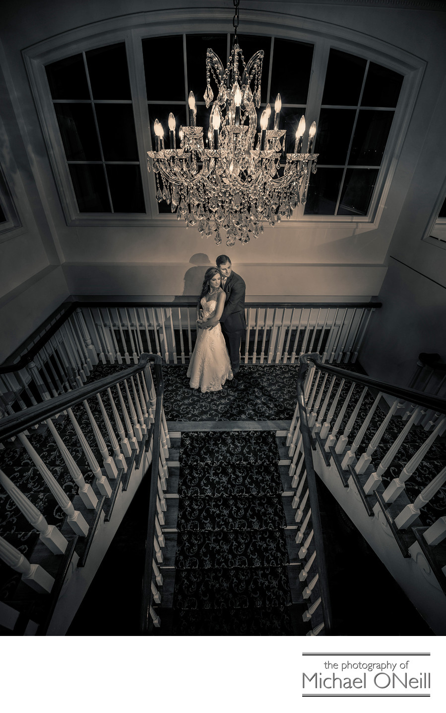 Grand Staircase Wedding Pictures Long Island
