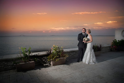 Waterfront Sunset Weddings Long Island New York