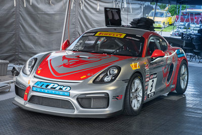 Flying Lizard Motorsports Porsche Cayman PWC Baptista