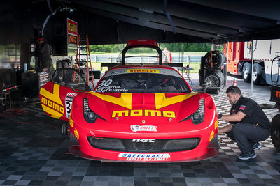 Momo Ferrari Behind The Scenes Motorsports Photos PWC