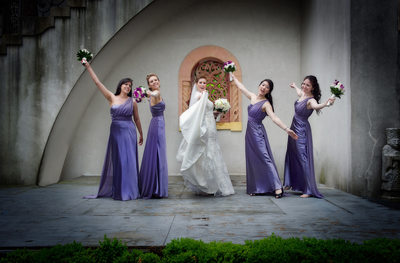Fun Bridesmaids Wedding Pictures Long Island