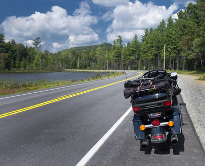 Barnum Pond Adirondacks Motorcycle Road Trip