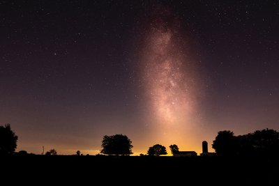 Milky Way Amish Country Travel Photographer Motorcycle Touring