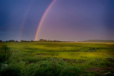 Crab Meadow Rainbow Northport NY Photo Writer Author Adventurer