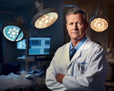 Picture Of Experienced Surgeon In The Operating Room