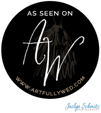 featured on artfully wed