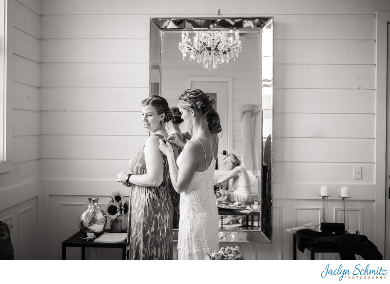 Upscale bridal suite Smuggs Barn