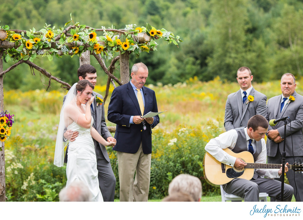 Wedding ceremony guitar Vermont