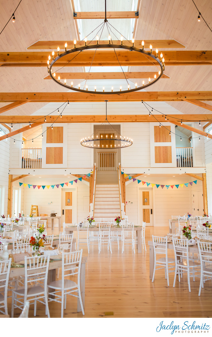 Brand new wedding barn Vermont Second & Associate Wedding Photography
