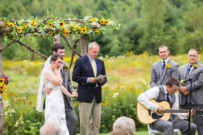 Wedding ceremony guitar Vermont