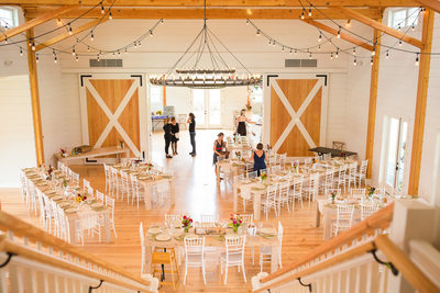 Two story wedding barn Vermont