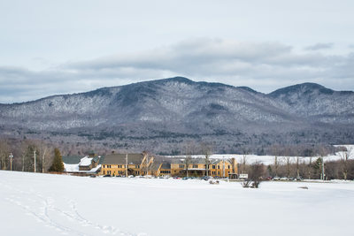 Mountain Top Inn in the Winter