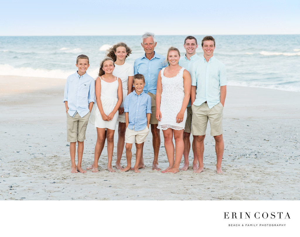 Family Pictures Topsail Island