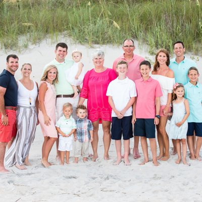 Family Pics Topsail Beach