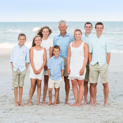 Family Pictures Topsail Island