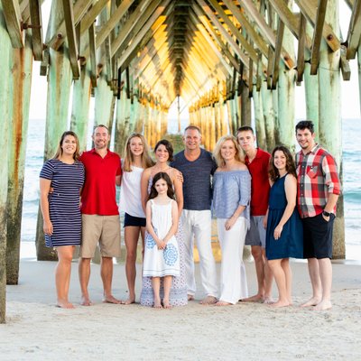 Family Photos Surf City Pier