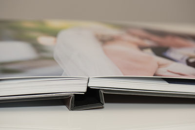 Having your wedding album that lay-flat is so important