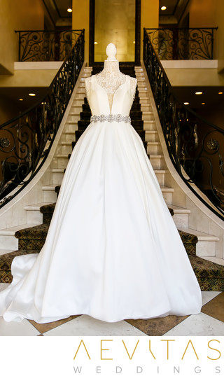 Persian Arden Hills Resort Club And Spa Wedding Photos Wedding Dress On Mannequin At Arden Hills Resort
