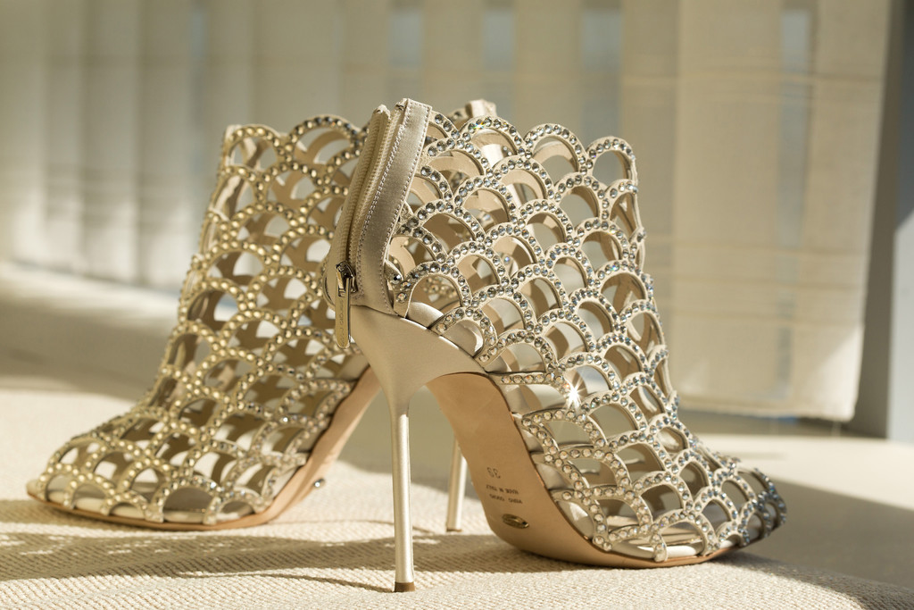 Sergio Rossi wedding shoes - Miami and Palm Beach Wedding Photography - Ambrosio Photography