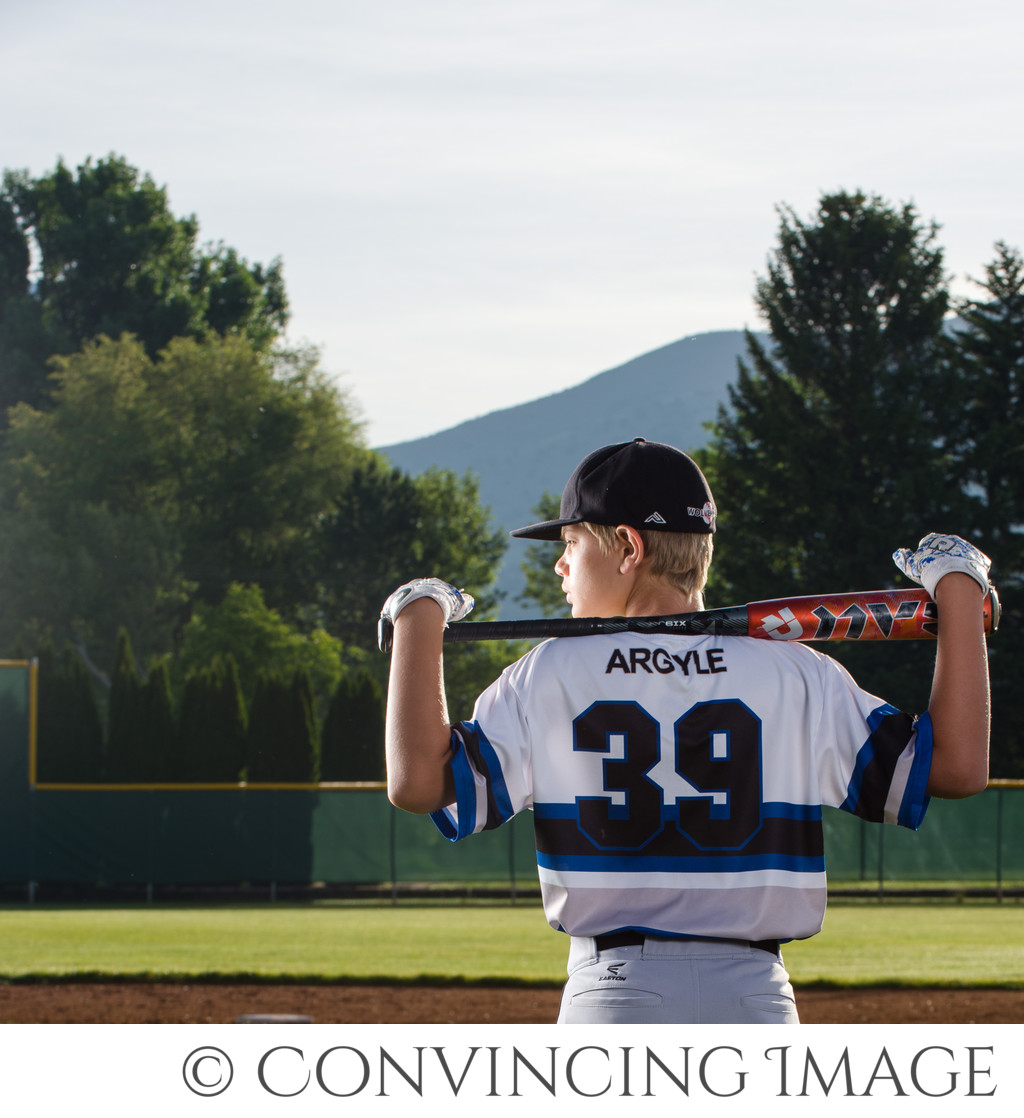 Cache Wolverines Baseball Photography - Convincing Image