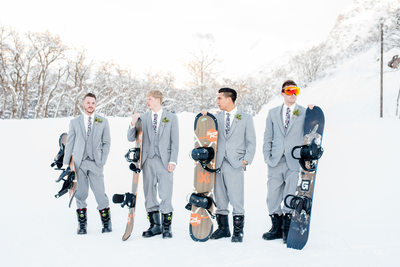 Richmond Utah Ski Resort Wedding