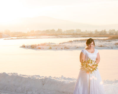 Logan Utah Photographer for Winter Bridals