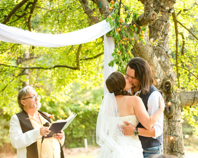 Logan Backyard Ceremony Photographs