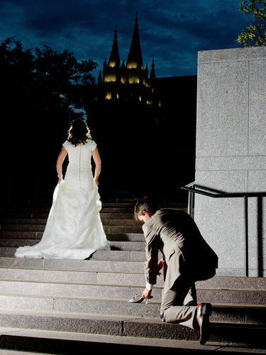 Wedding Photography at Salt Lake Temple