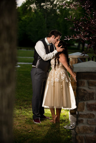 Wedding Pictures at Old Rock Church