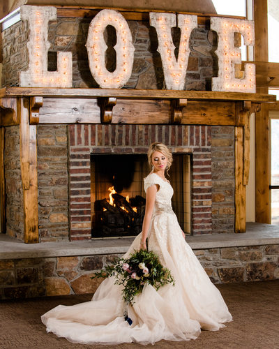 Cache Valley Ski Resort Wedding