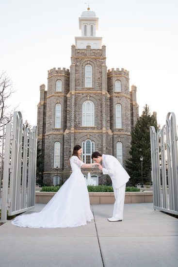 Logan Utah Temple Wedding