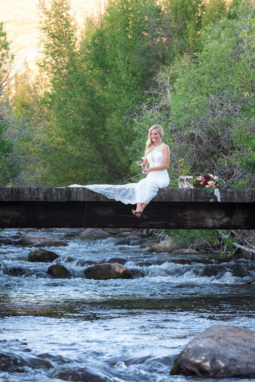 Logan Canyon Utah Bridal Photos