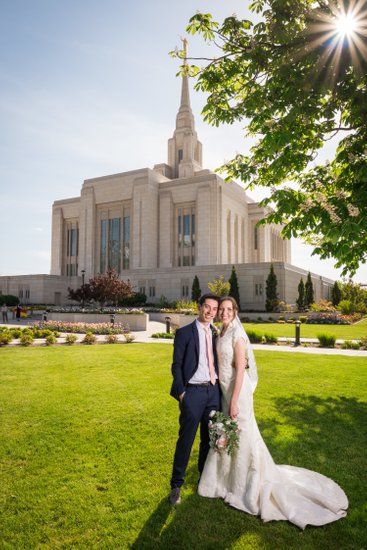 Ogden Temple Wedding Photographer