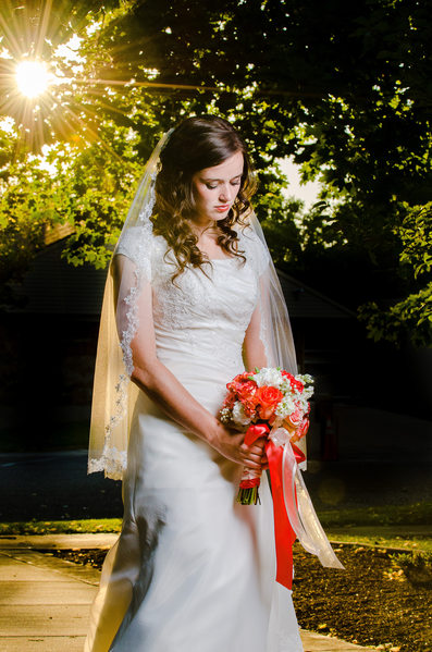 Bride in Cache Valley