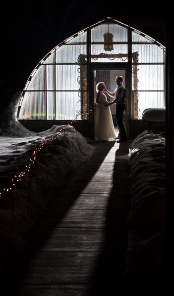 Cache Valley Greenhouse Wedding