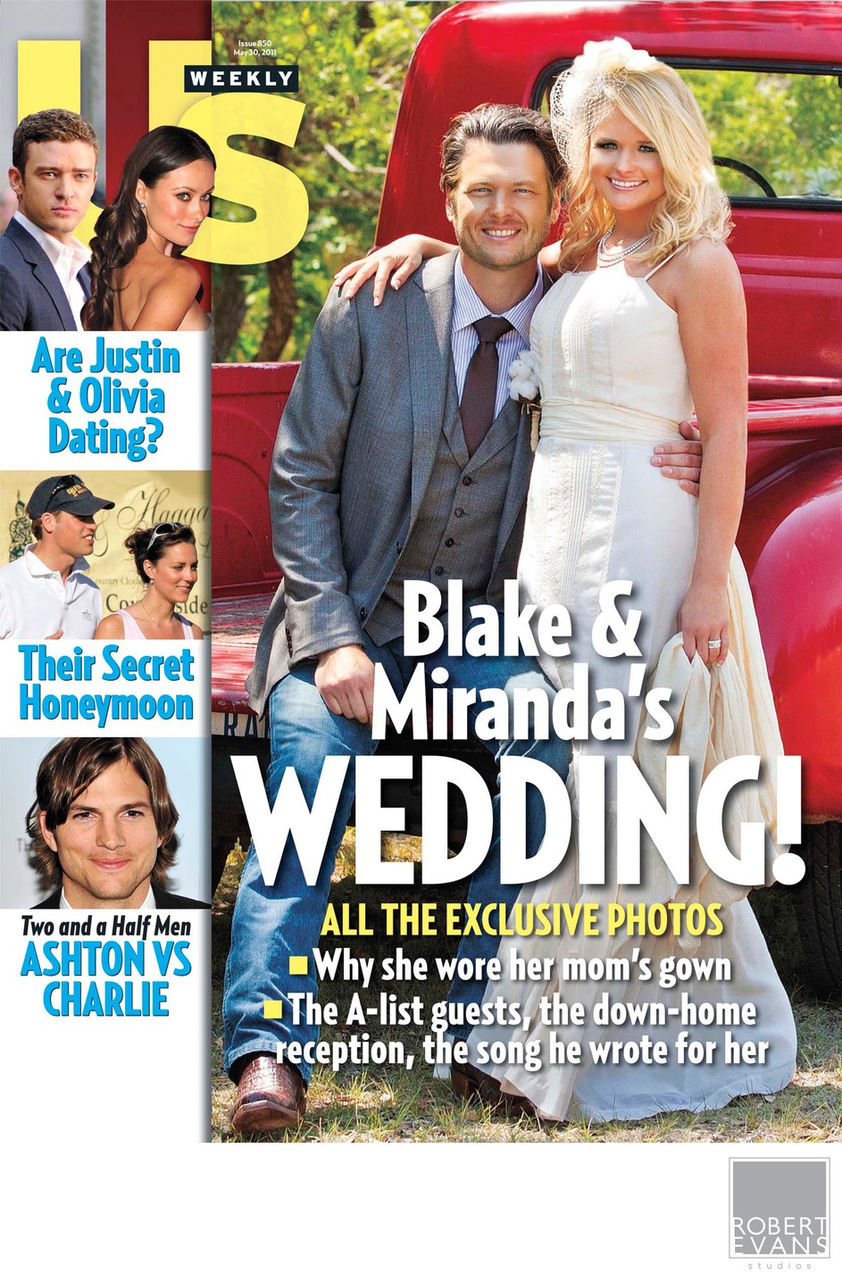 Miranda Lambert and Blake Shelton Wedding Pictures