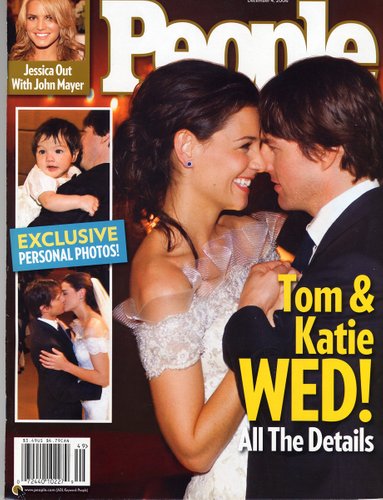 Tom Cruise and Katie Holmes Wedding Pictures, Italy 
