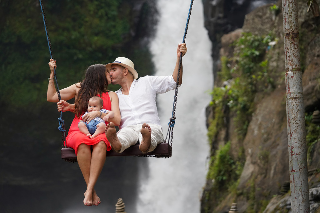 Bali Swing Family Photography
