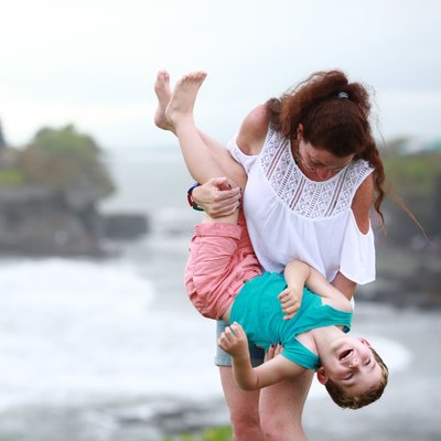 Mommy and Son Photography Bali