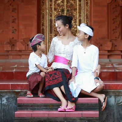 Foto Ibu Anak di Bali