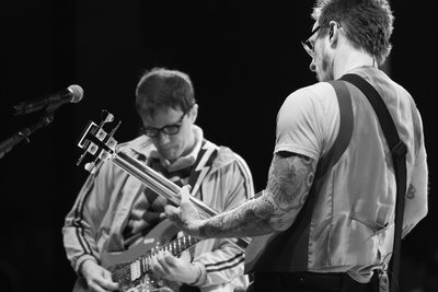 ​Weezer performing at the Big Fresno Fair