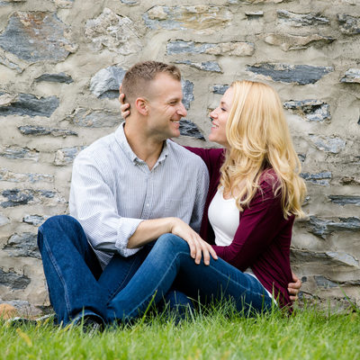Engagement Photos at Valley Forge Park