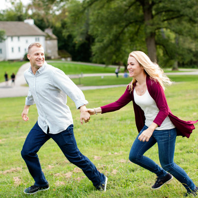 Valley Forge Park Engagement Photos