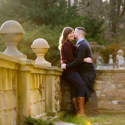 Engagement Photos in Ridley Creek State Park