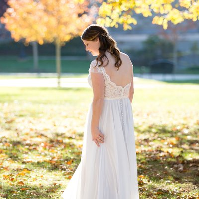 Bride at West Chester University