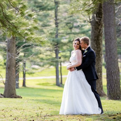 Bride and Groom at Radnor Valley Country Club