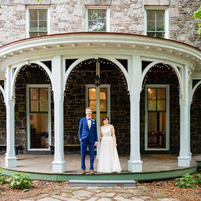 Wedding Photos at Awbury Arboretum in Philadelphia